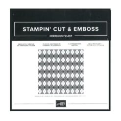 Absolutely Argyle </br> 3D Embossing Folder