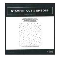 Raindrops </br> Embossing Folder