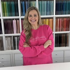 Alternative view of Creativate Embroidered Sweatshirt - Hot Pink