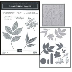 Changing Leaves/Dies/Hybrid Embossing Folder