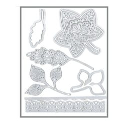Detailed Leaves Thinlits Dies