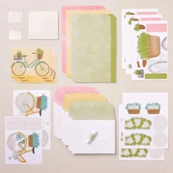 Alternative view of Bikes & Blooms </br>June 2026 </br>Paper Pumpkin